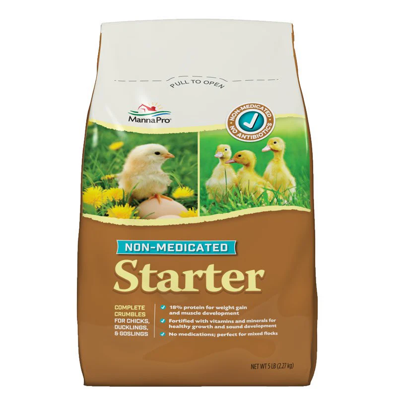 Chick Starter Feed, Non-Medicated, 5lb bag - Buy Pet Shop