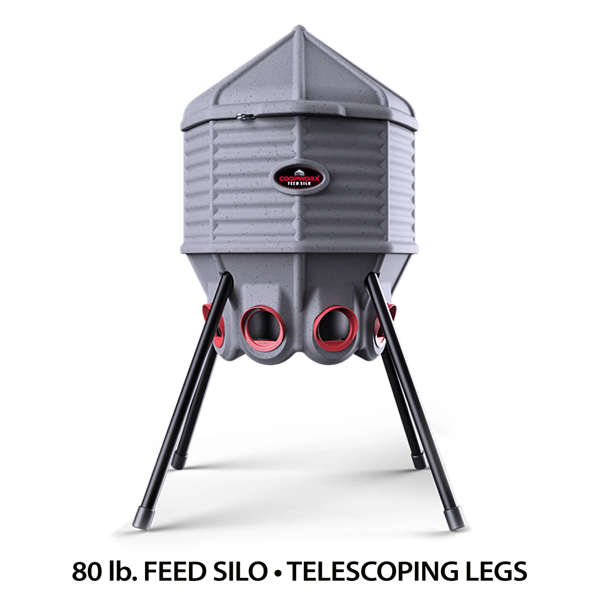 CoopWorx Feed Silo, 80 lb Capacity - Buy Pet Shop