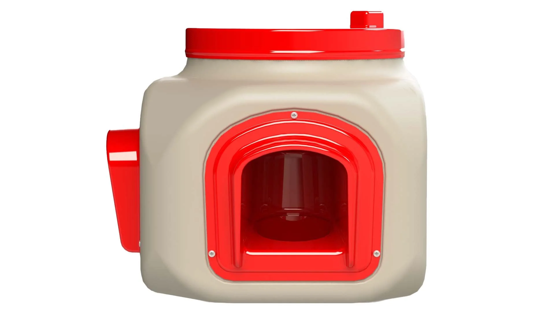 OverEZ Compact Chicken Feeder, 2 Ports, 20 lbs - Buy Pet Shop