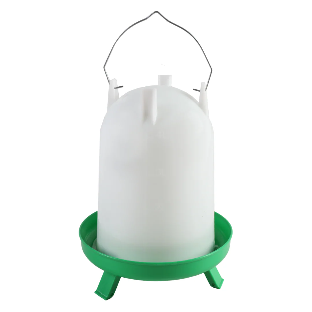 Farmight 1 gl Hanging Waterer with Legs, Plastic, Green - Buy Pet Shop