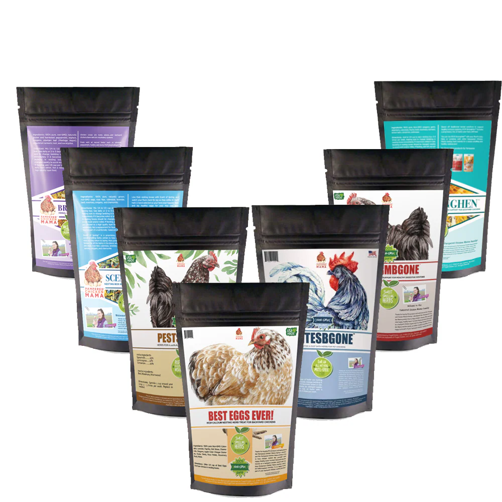 Nesting Herb Starter Bundle-- 7 Different Nesting & Coop Herbs - Buy Pet Shop
