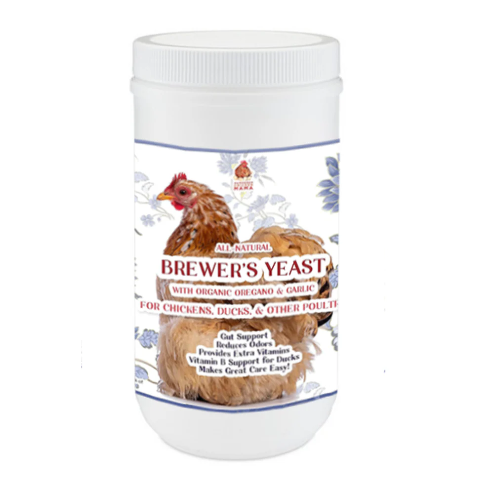 Brewer's Yeast with Garlic, Oregano, & Echinacea For Adult Chickens, Baby Chicks, Ducks & Ducklings - Buy Pet Shop