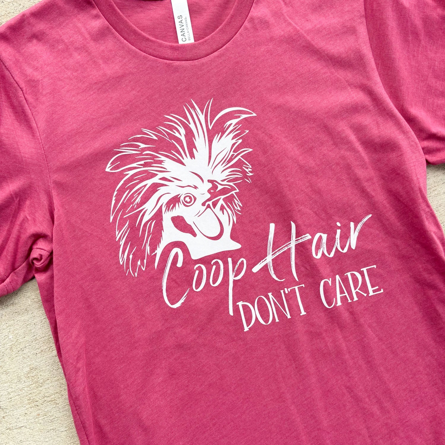 Coop Hair, Don't Care T-Shirt - Buy Pet Shop