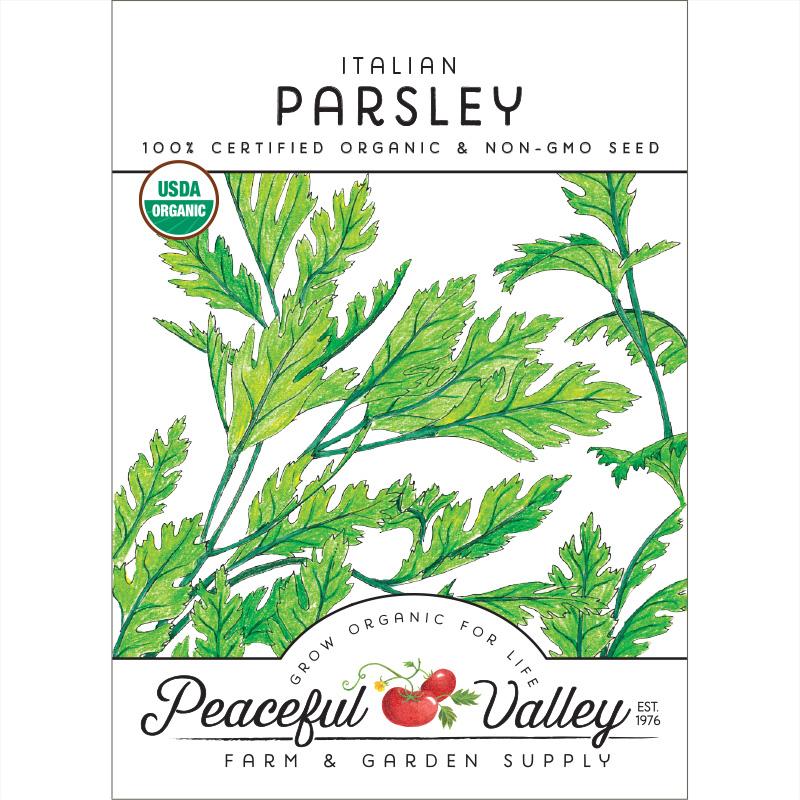Italian Parsley Seeds (Organic) - Buy Pet Shop