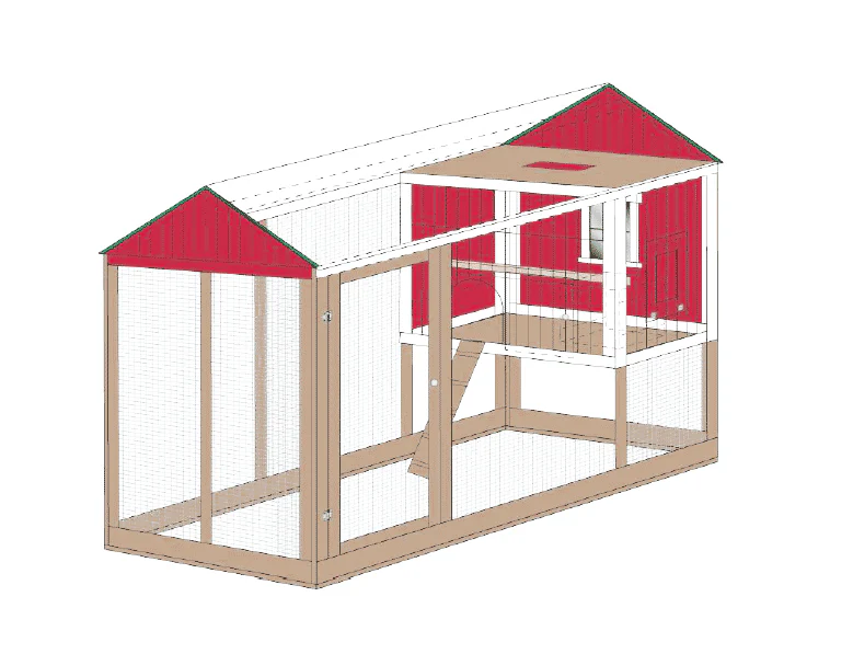4x8 House Building Plans (4-5 chickens) - Buy Pet Shop