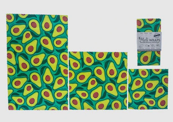 Beeswax Food Wrap - Avocado Print - Buy Pet Shop