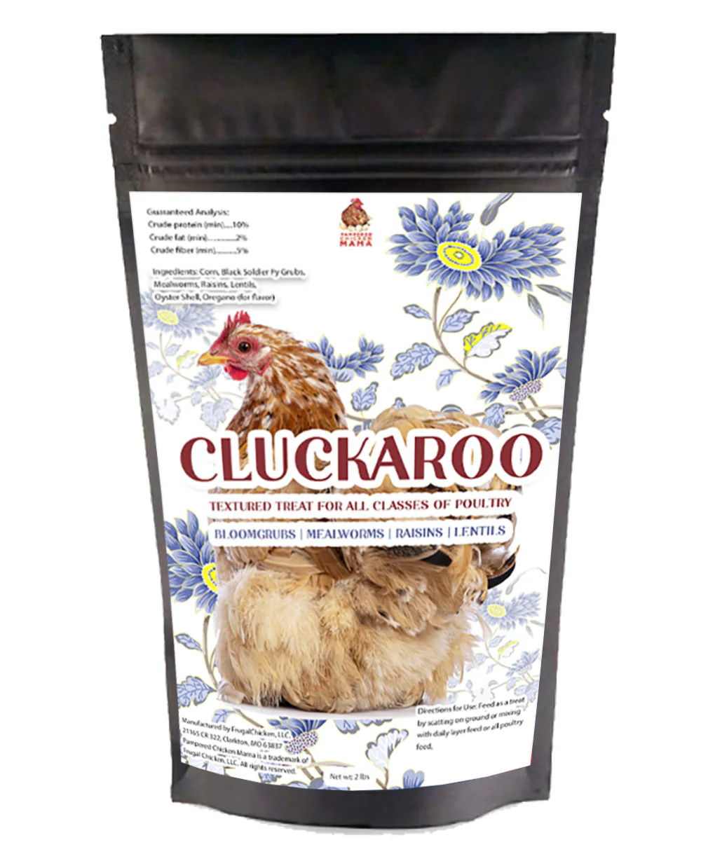CLUCKAROO Textured Herbal & Dried Insect Treat For Pet Chickens - Buy Pet Shop