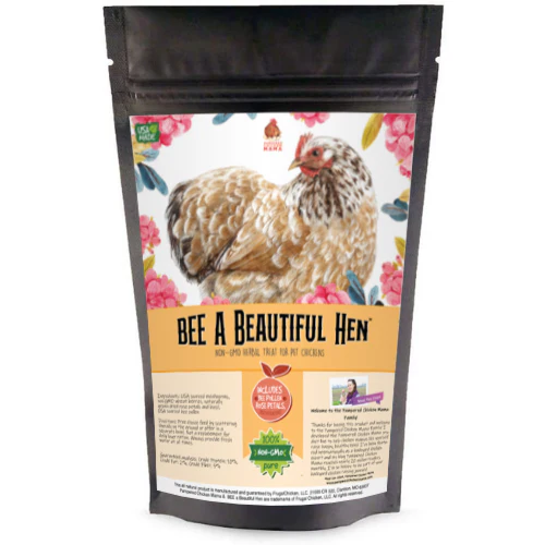 BEE A Beautiful Hen Herbal Treat With Mealworms, Wheat, & Rose Petals For Chickens - Buy Pet Shop