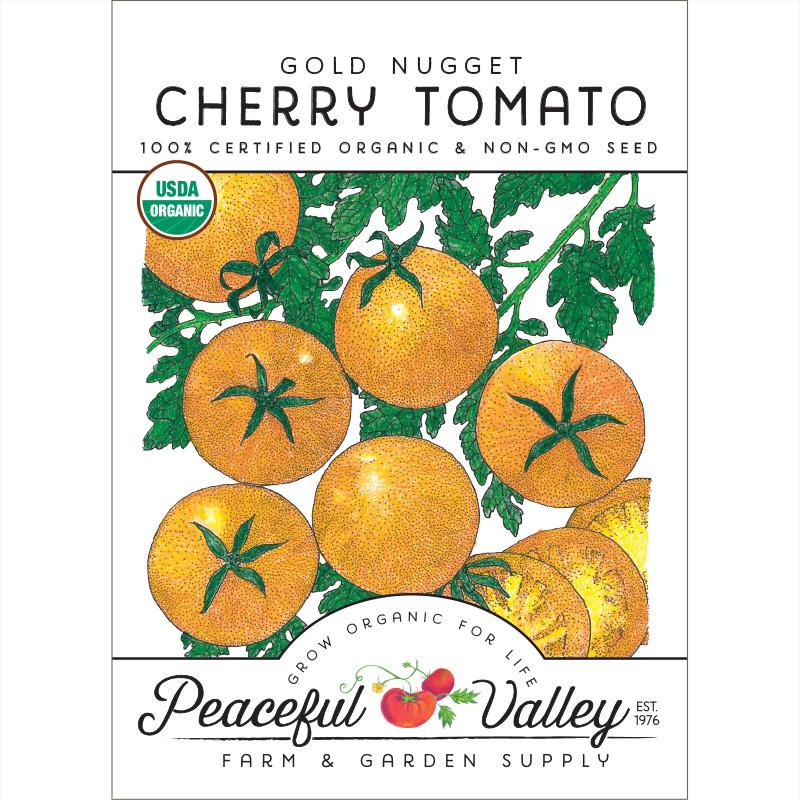 Gold Nugget Tomato Seeds (Organic) - Buy Pet Shop
