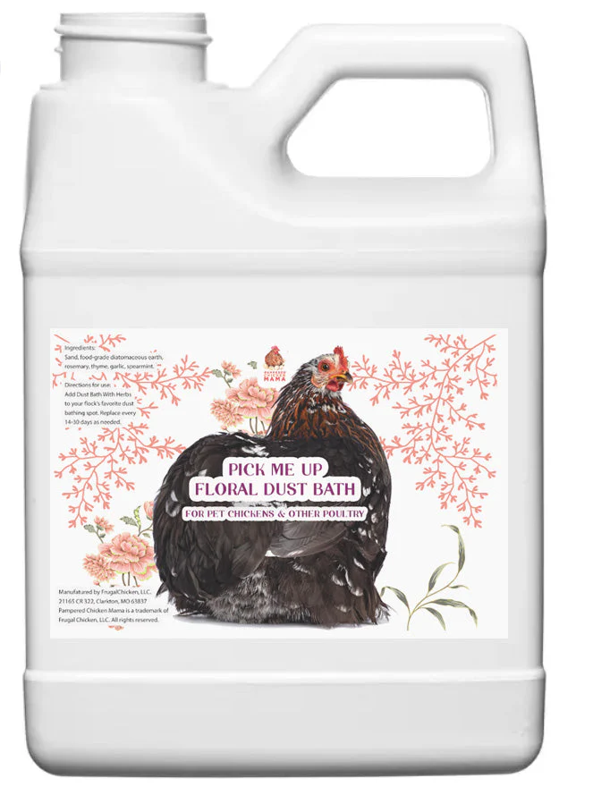 Pick Me Up Floral Dust Bath With Herbs - For Pet Chickens & Other Poultry - Buy Pet Shop