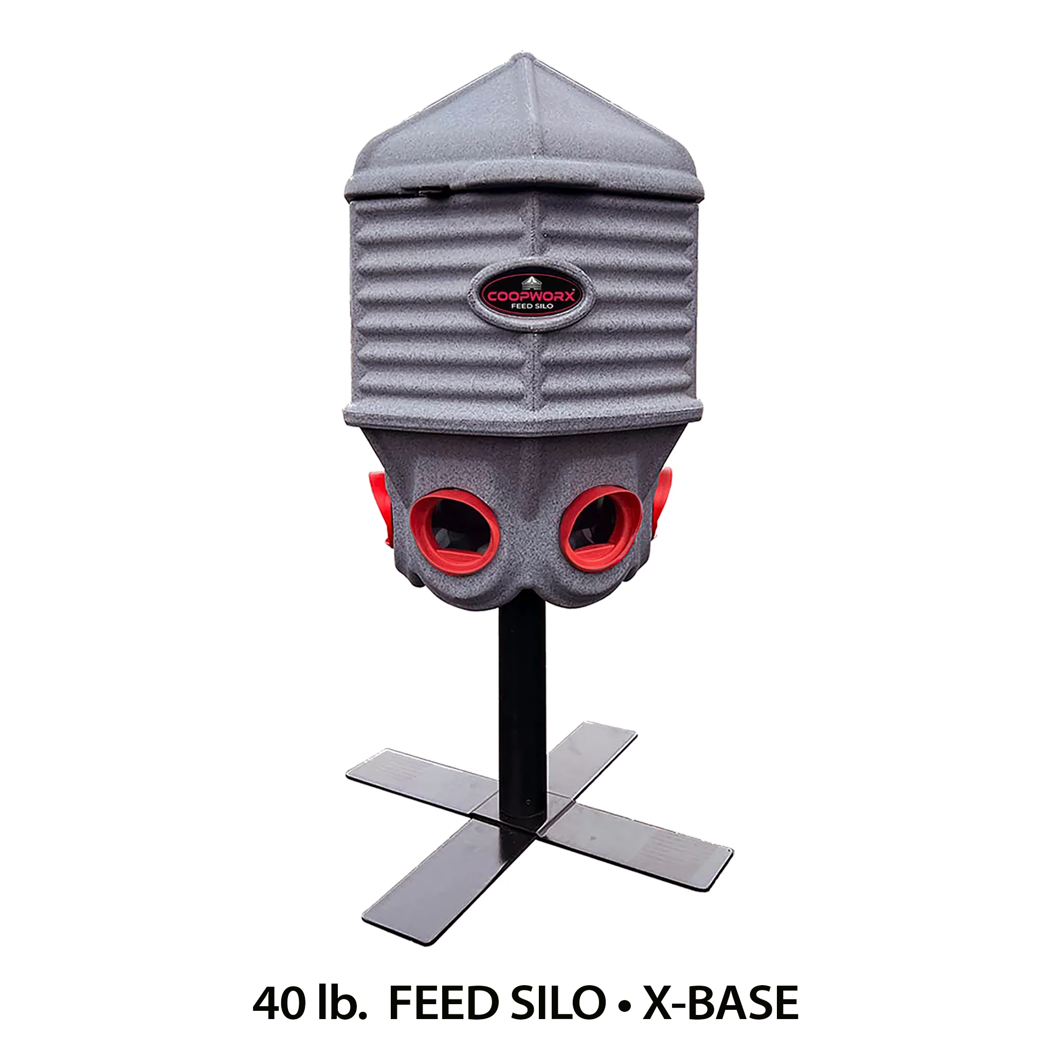 CoopWorx Feed Silo, 40 lb Capacity - Buy Pet Shop