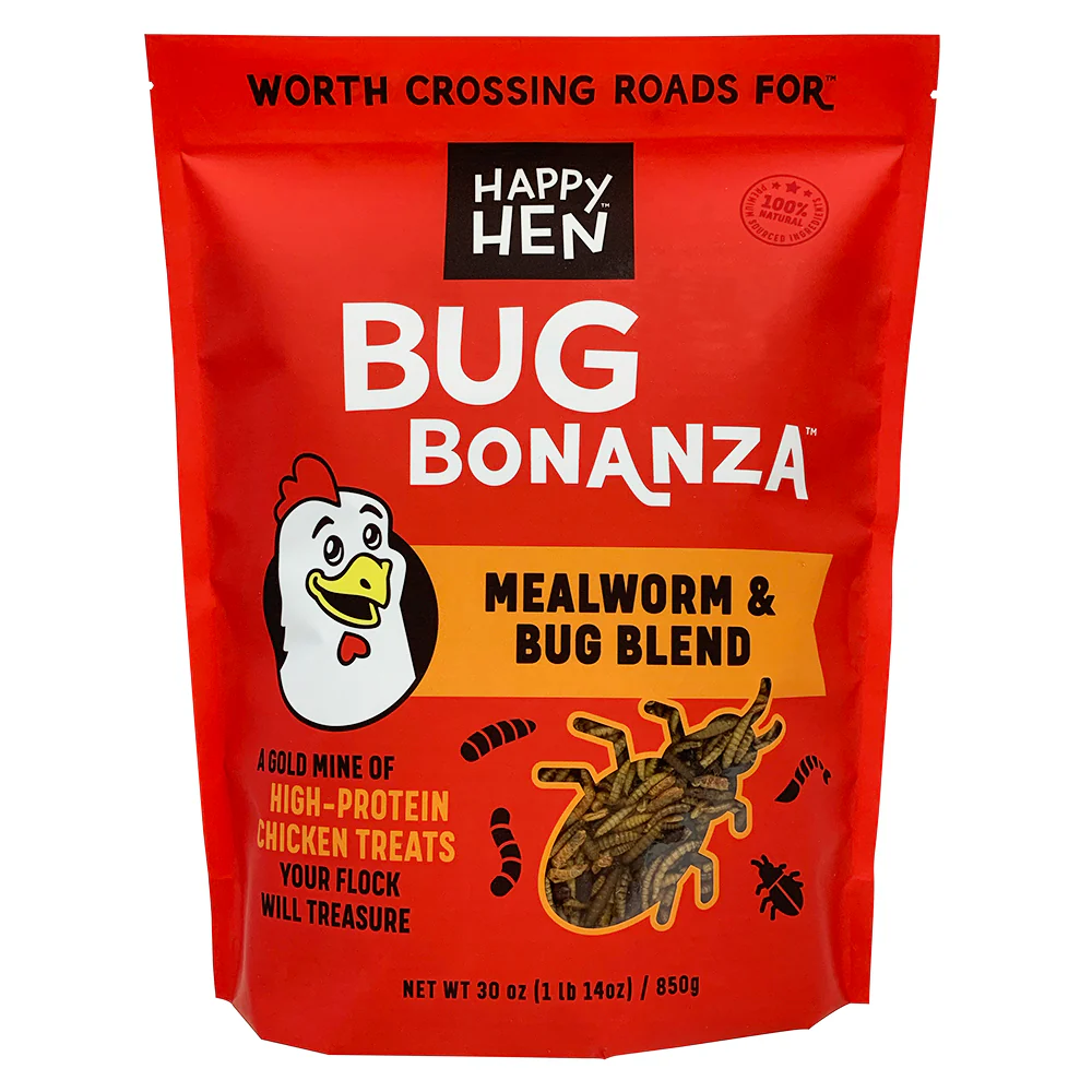 Happy Hen Treats Bug Bonanza 4-Bug Blend, 30 oz - Buy Pet Shop