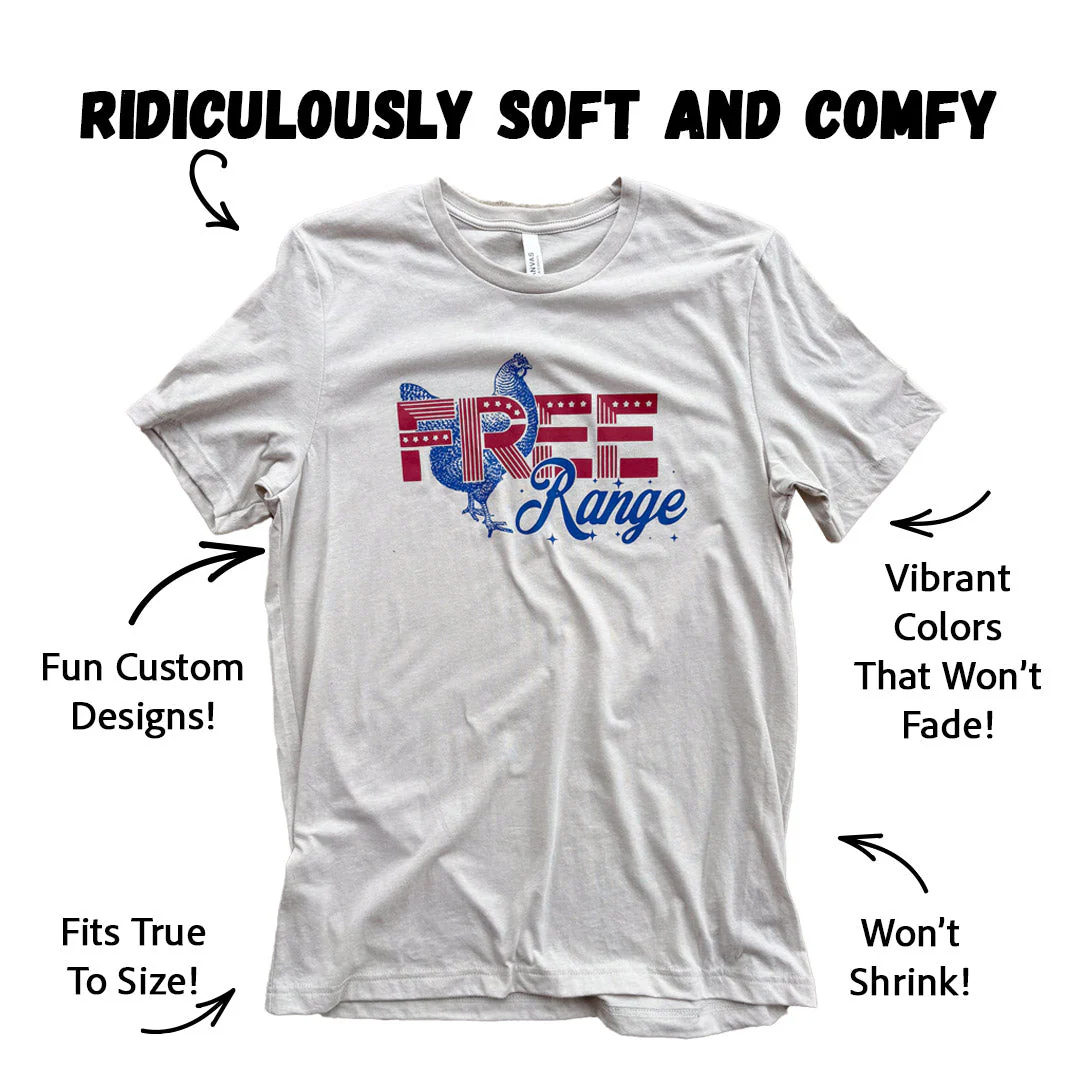 Free Range T-Shirt - Buy Pet Shop