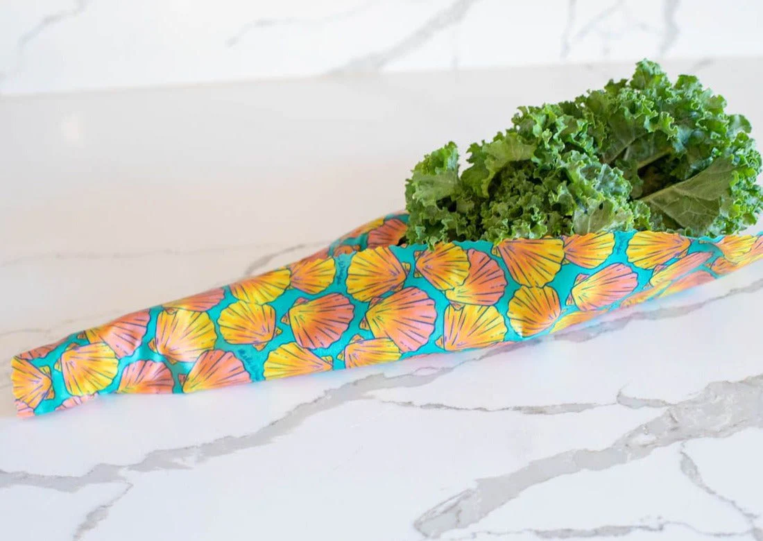 Beeswax Food Wrap - Sunrise Shell Print - Buy Pet Shop