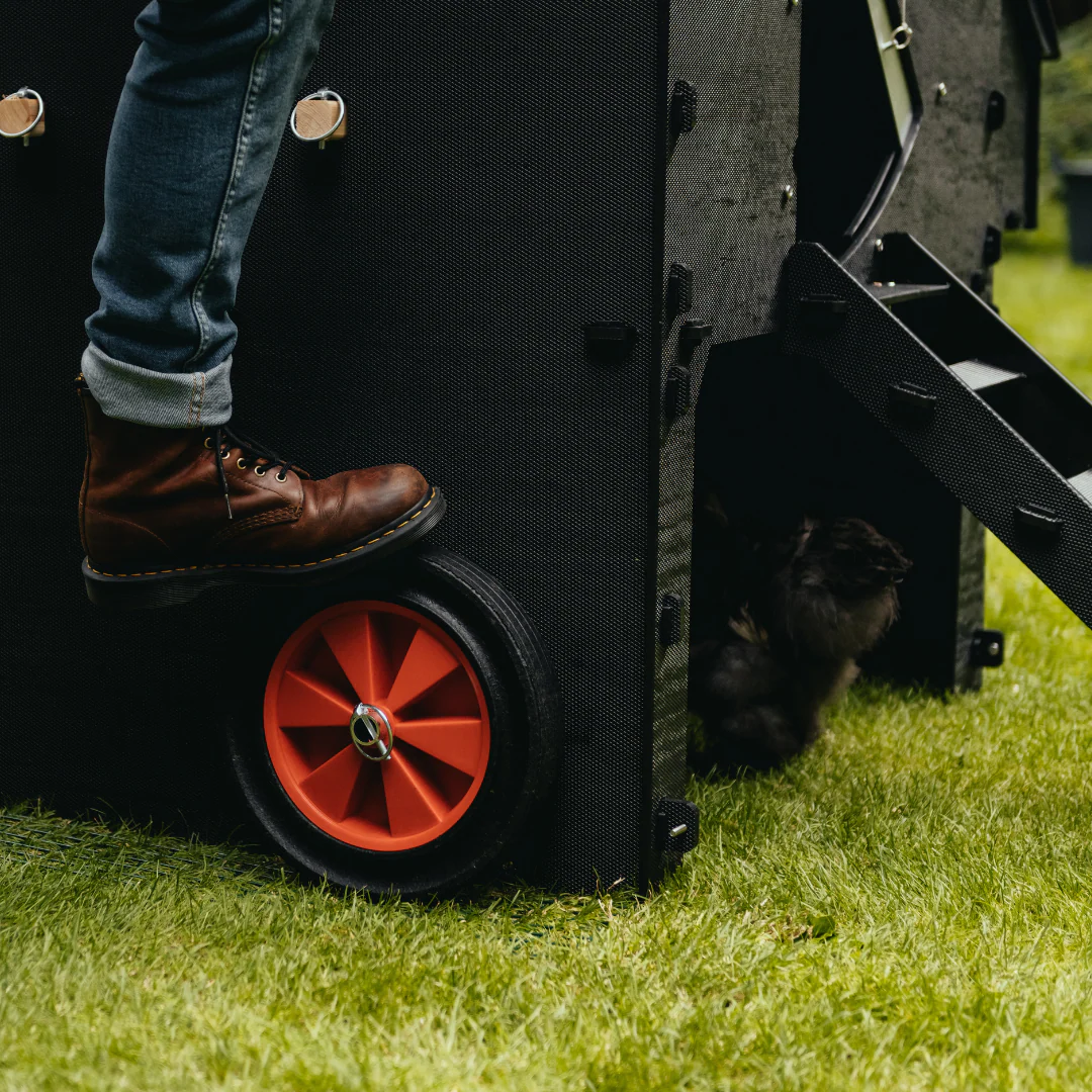 Set of 2 Wheels for the Nestera Large Raised Chicken Coop - Buy Pet Shop