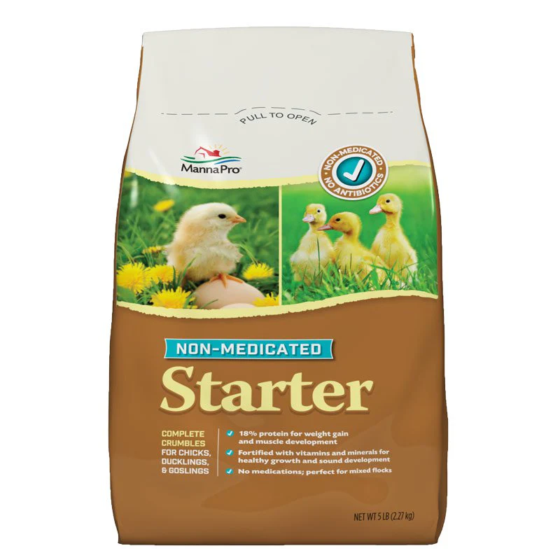 Chick Starter Feed, Non-Medicated, 5lb bag - Buy Pet Shop