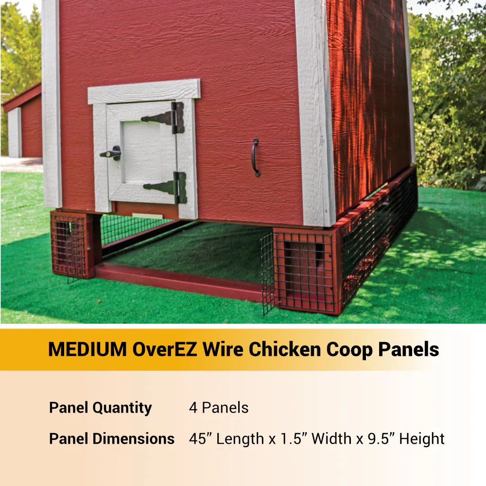 Wire Coop Panels for Medium OverEZ Chicken Coop - Buy Pet Shop