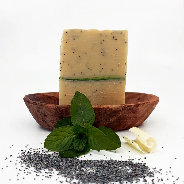 Peppermint & Poppy Seed Egg Yolk Soap - Buy Pet Shop