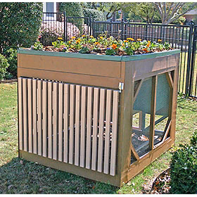 Green Roof Building Plans (up to 4 chickens) - Buy Pet Shop