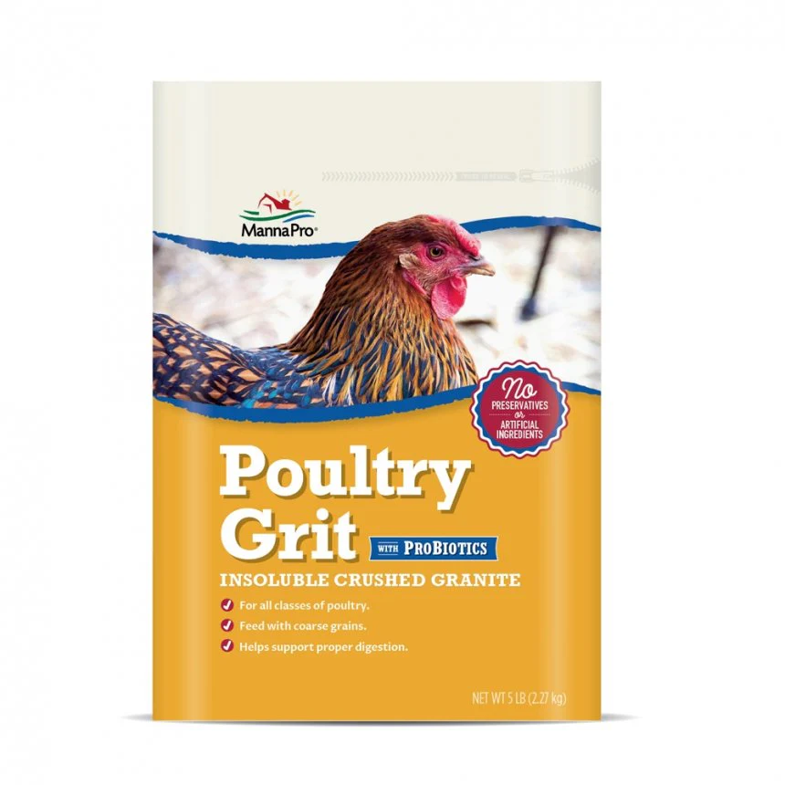 Poultry Grit with ProBiotics, 5lb bag - Buy Pet Shop