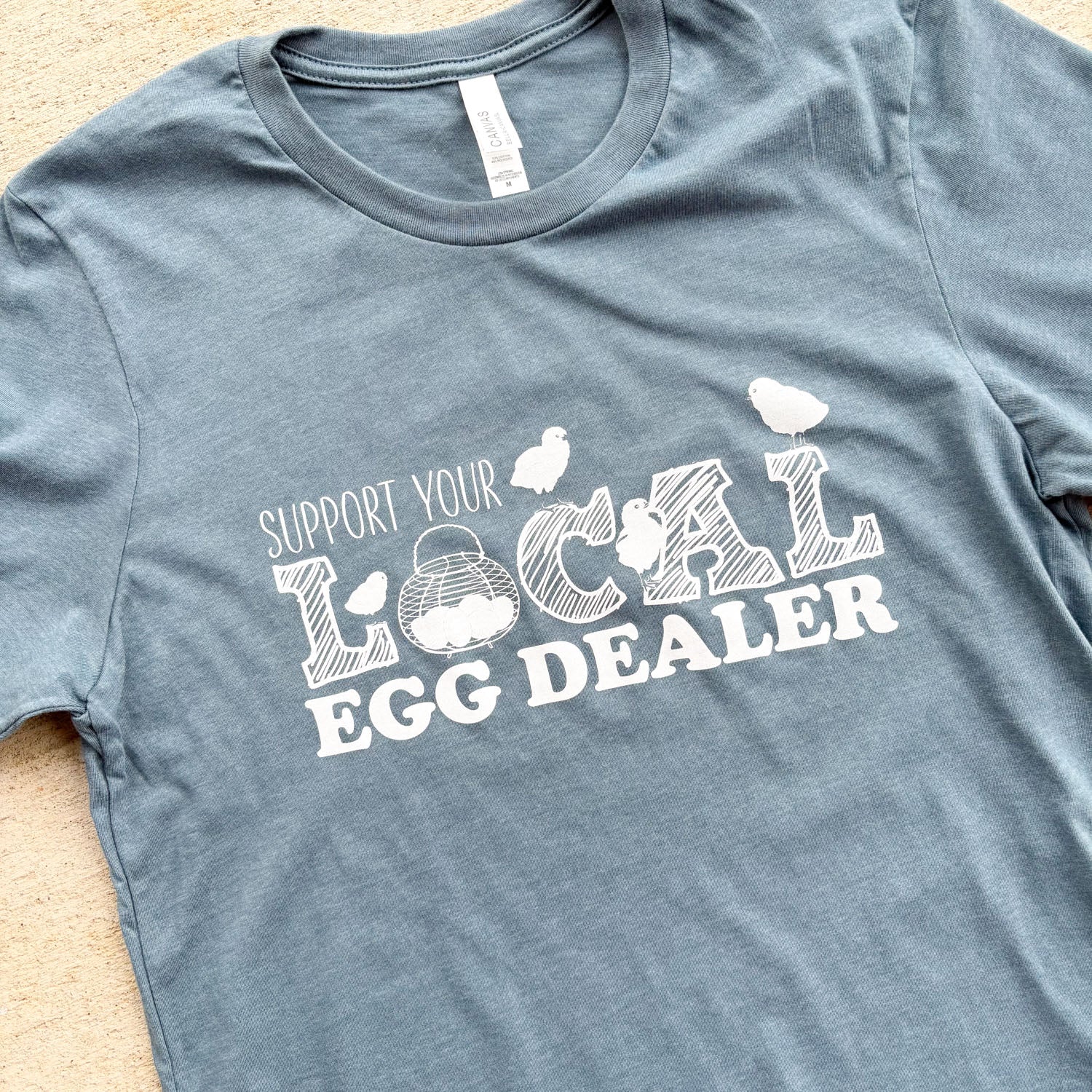 Local Egg Dealer - Blue T-Shirt - Buy Pet Shop