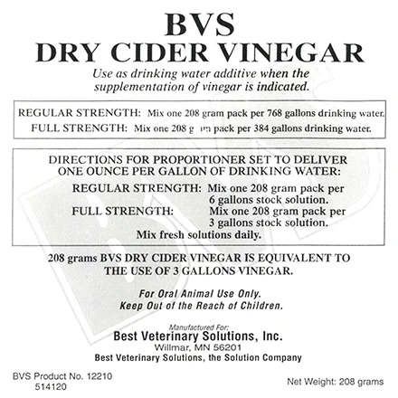Dry Cider Vinegar, (Multi-Packs Available) - Buy Pet Shop