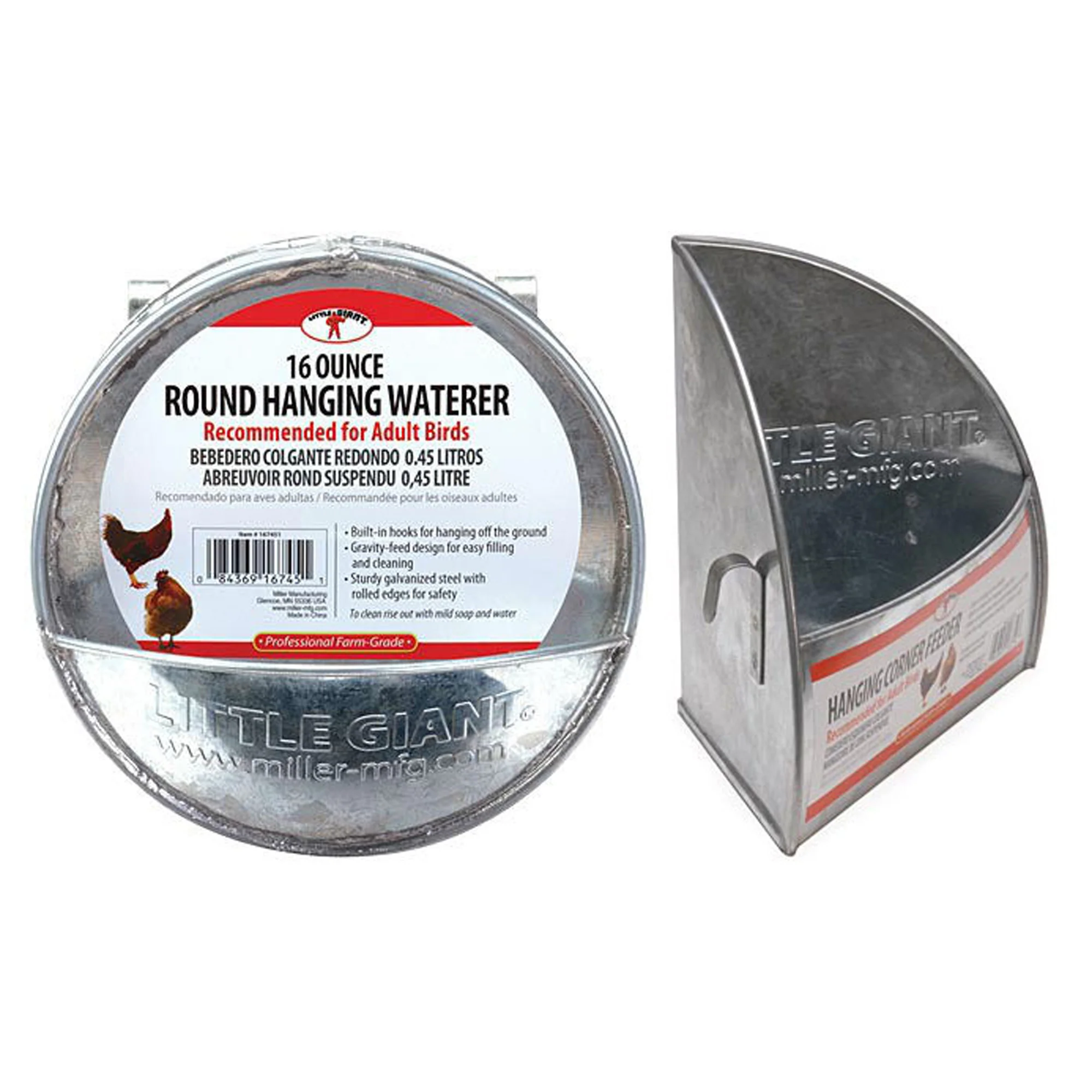 Small Chicken Flock Feeder/Waterer Set - Buy Pet Shop