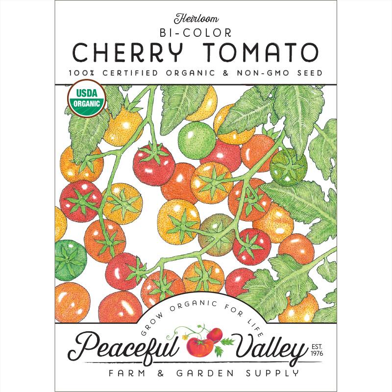Bi-color Cherry Tomato Seeds (Organic) - Buy Pet Shop