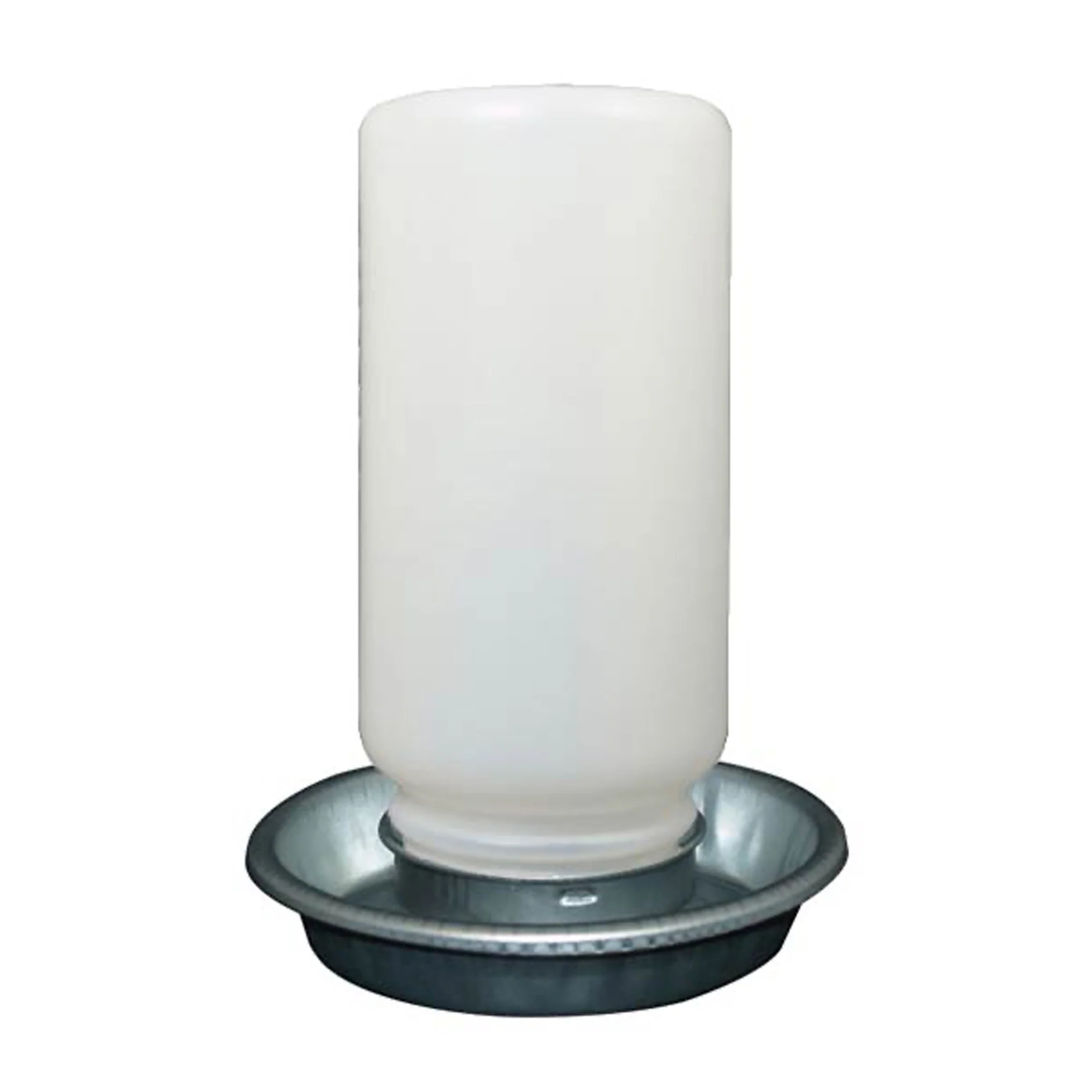 Galvanized 1 Qt Chick Waterer w/BPA-Free Jar - Buy Pet Shop