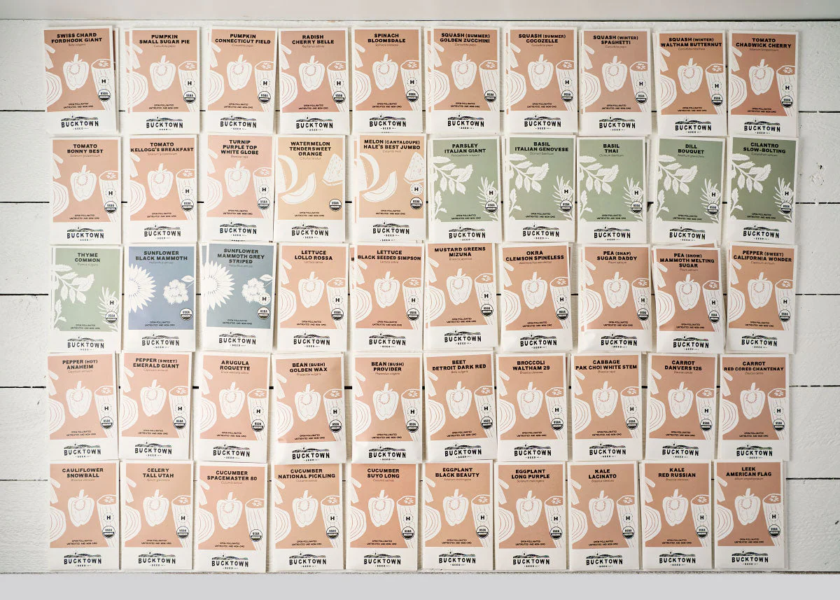 Emergency Seed Bank - Large - Organic Heirloom - Buy Pet Shop