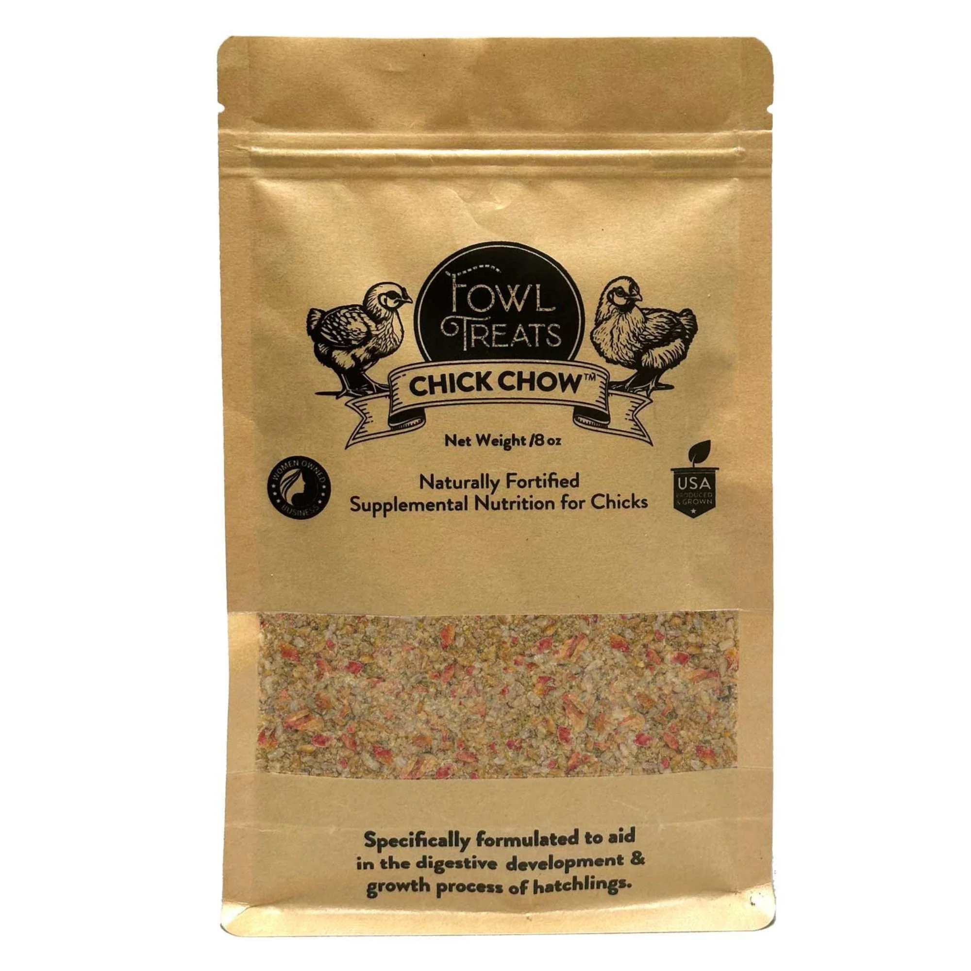 Fowl Treats Chick Chow, Feed Supplement & Treat, 8 oz. - Buy Pet Shop