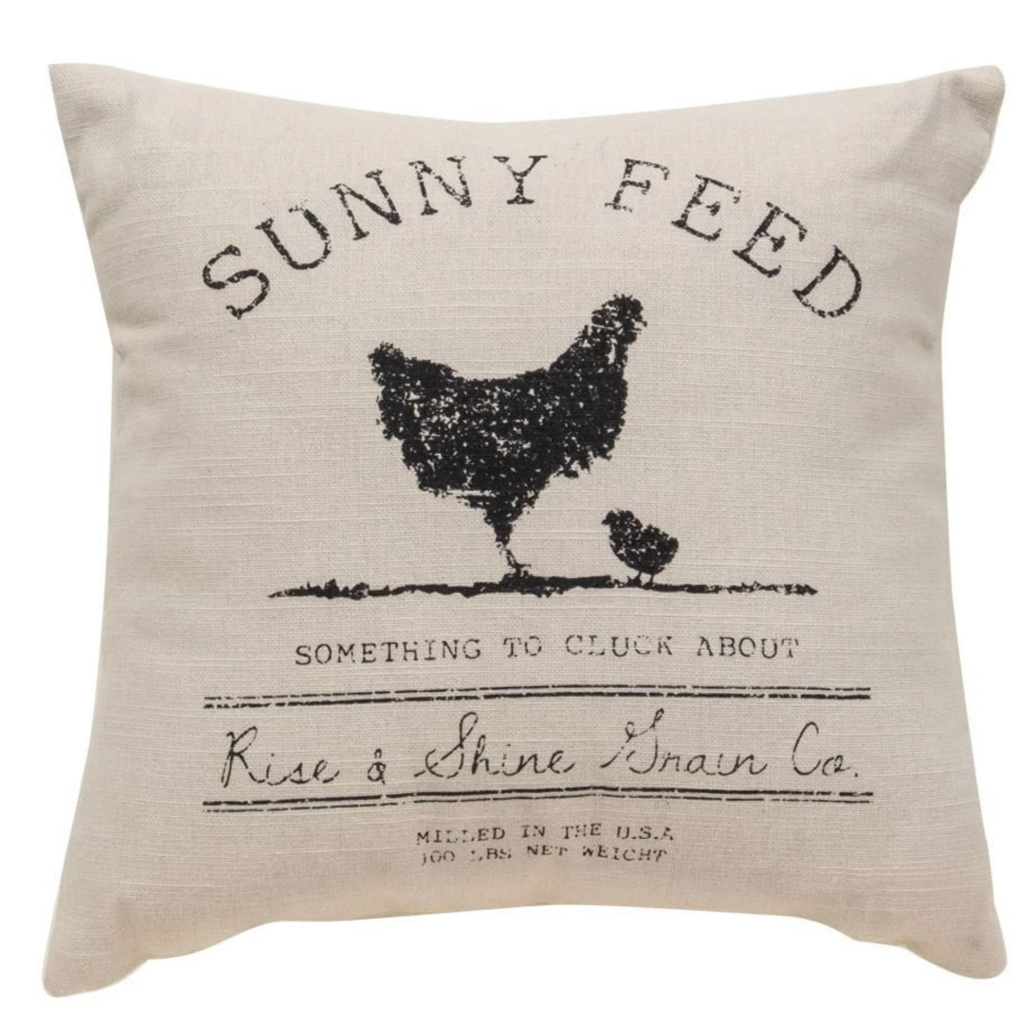 Chicken Accent Pillow - Sunny Feed - Buy Pet Shop
