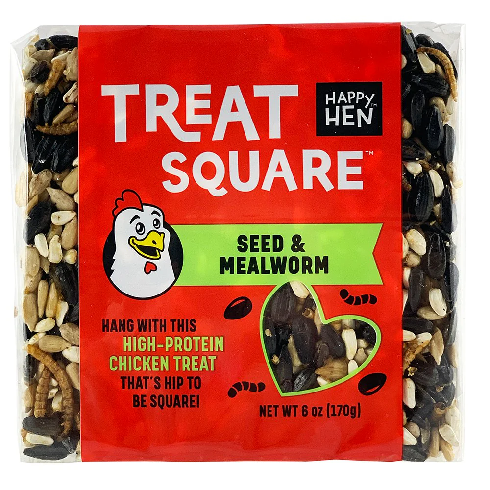 Happy Hen Treat Square, Seeds & Mealworm - Buy Pet Shop