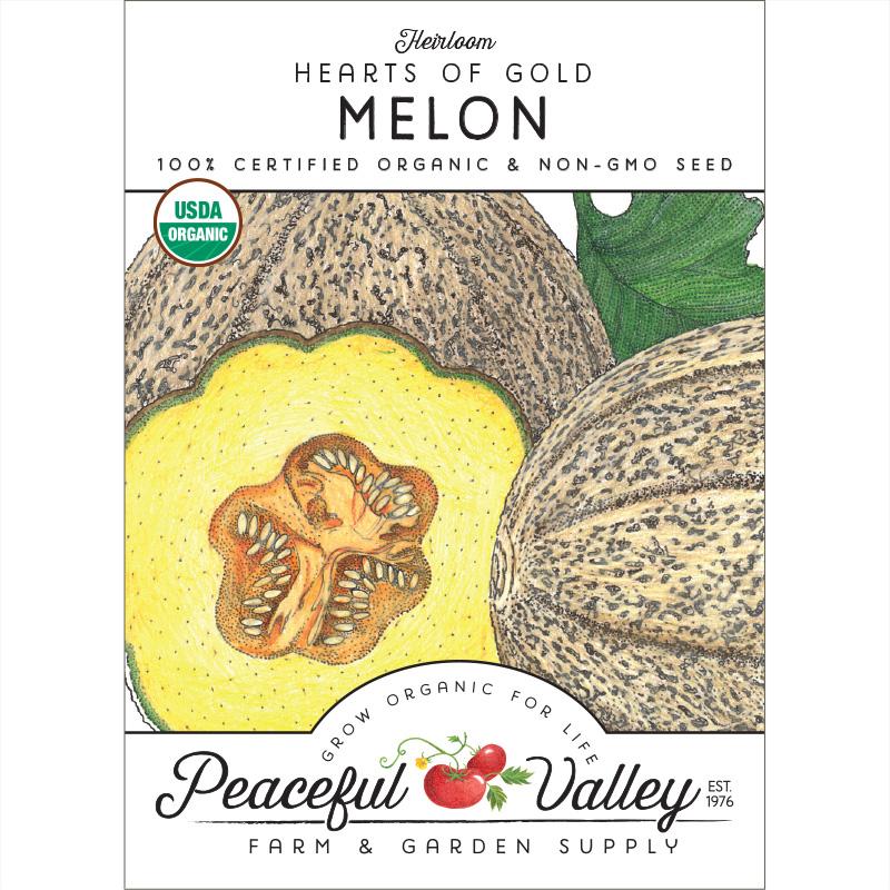 Hearts of Gold Melon Seeds (Organic) - Buy Pet Shop