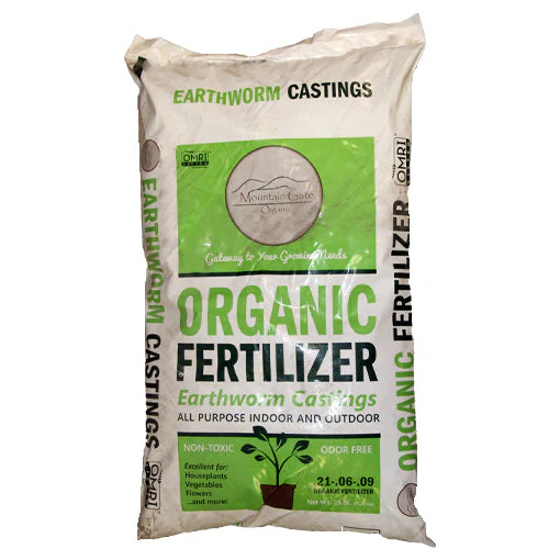 Mountain Gate Organic Earthworm Castings, 25lb - Buy Pet Shop