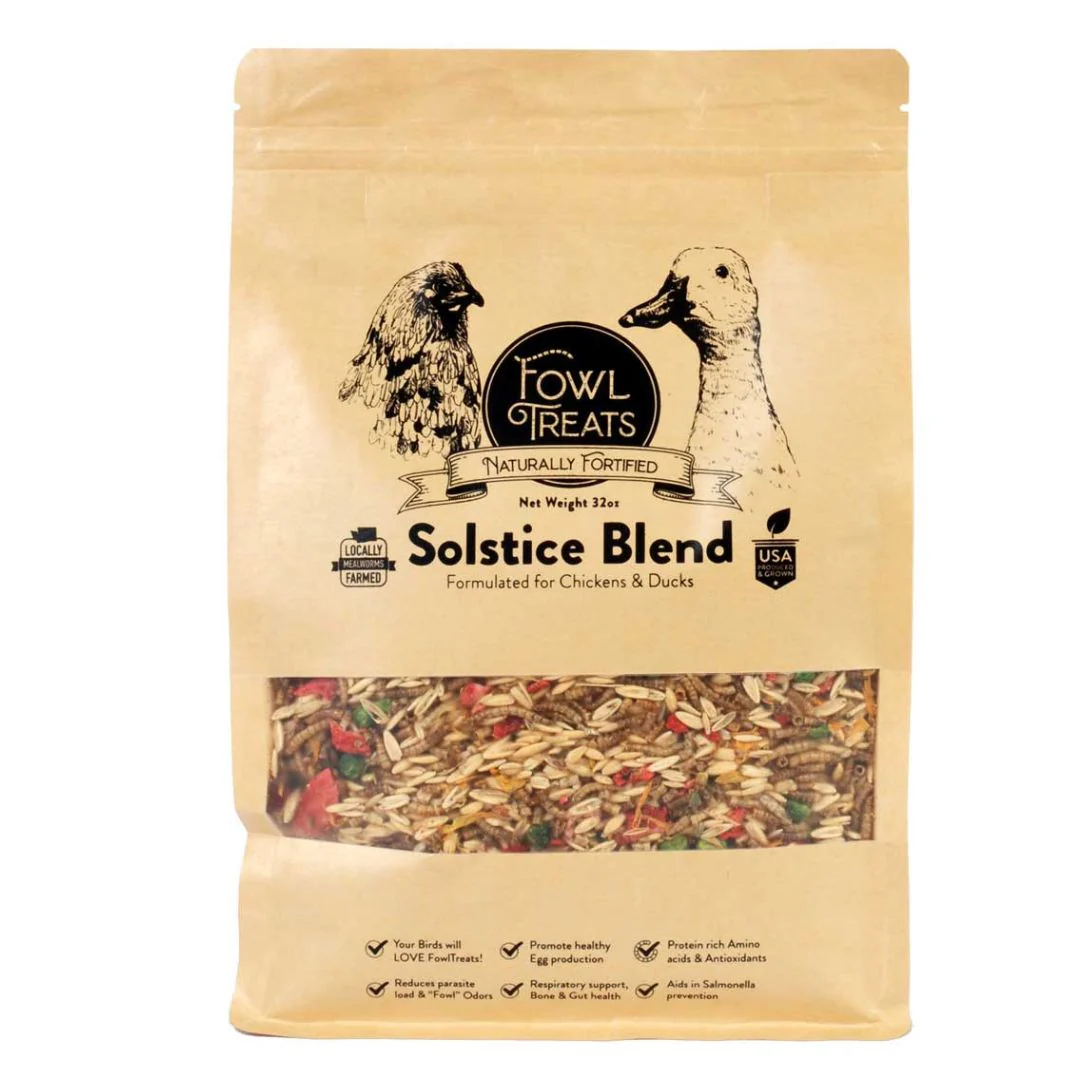 Fowl Treats Solstice Mealworm Blend, 32 oz - Buy Pet Shop