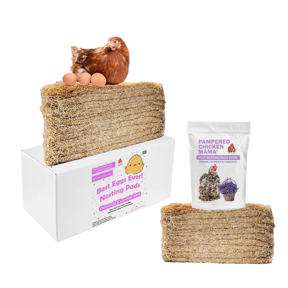 Best Eggs Ever! Aspen Chicken Nesting Pads with Herbs with Lavender & Chamomile - Buy Pet Shop