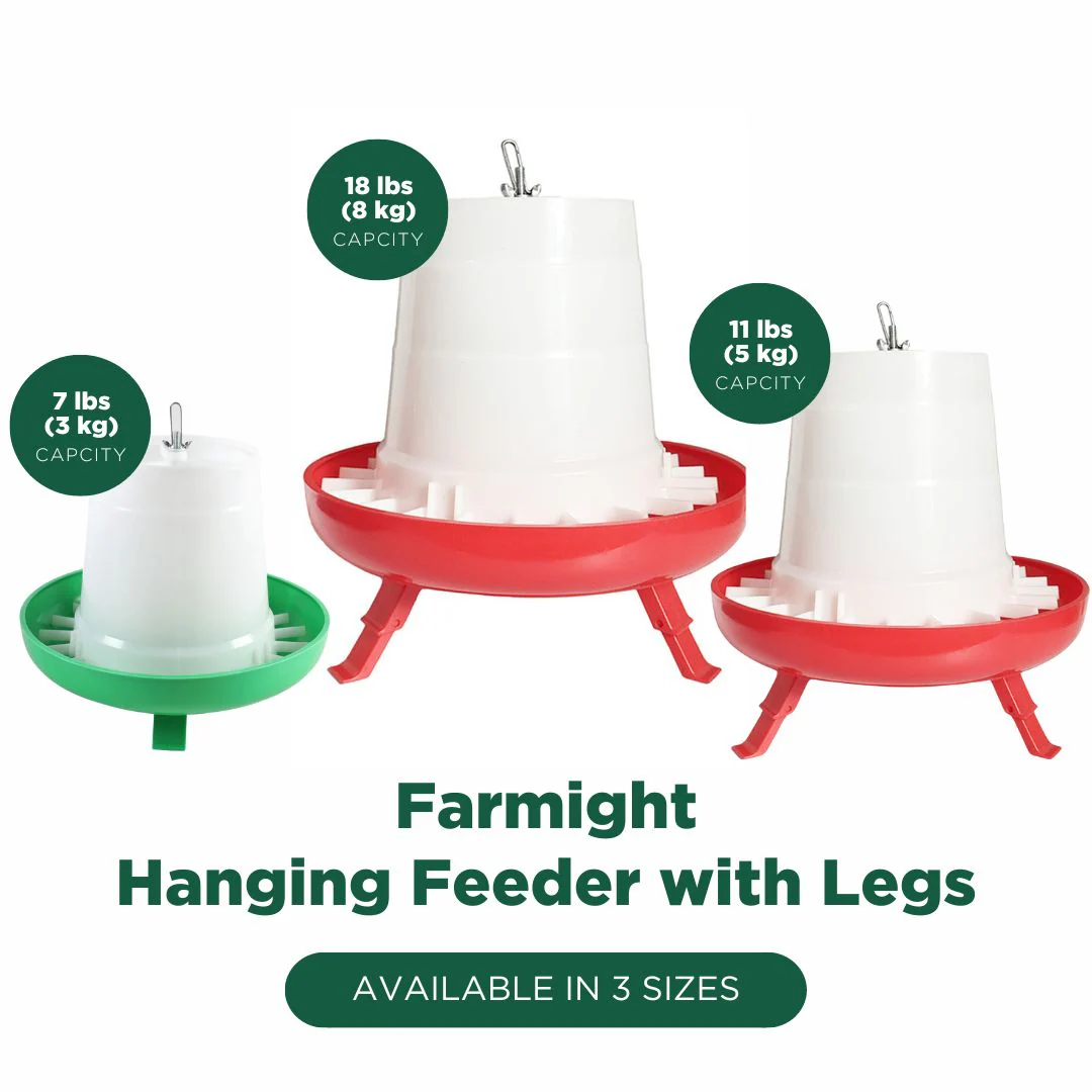 Farmight Open Top Hanging Feeder with Legs, 2 colors, 3 sizes - Buy Pet Shop