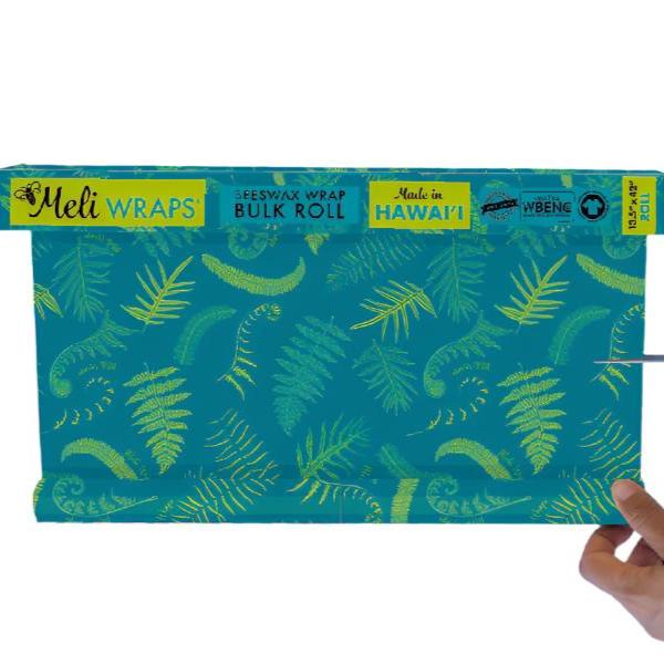 Beeswax Wrap Bulk Roll - Fern Print - Buy Pet Shop