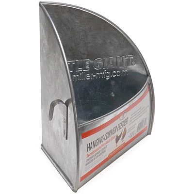 Galvanized Corner Chicken Feeder - Buy Pet Shop