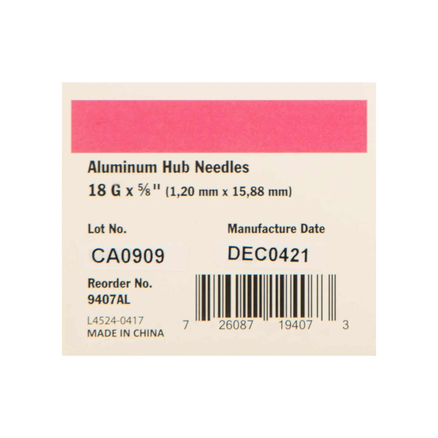 Ideal Aluminum Hub Needles, Box of 100 - Buy Pet Shop