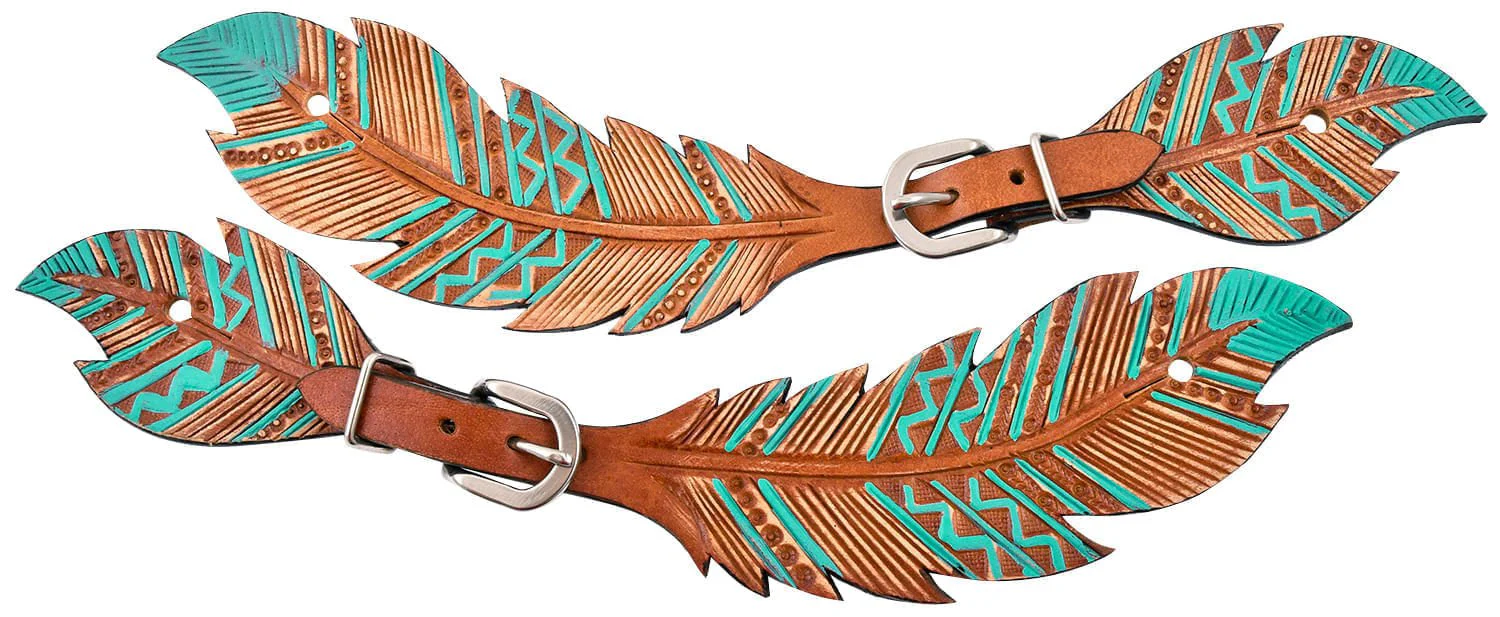 Showman Feather Spur Straps - Buy Pet Shop