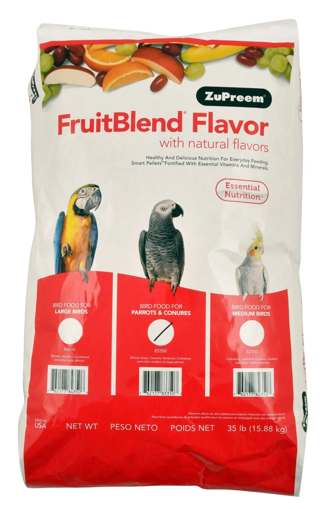 ZuPreem FruitBlend, 35 lb - Buy Pet Shop