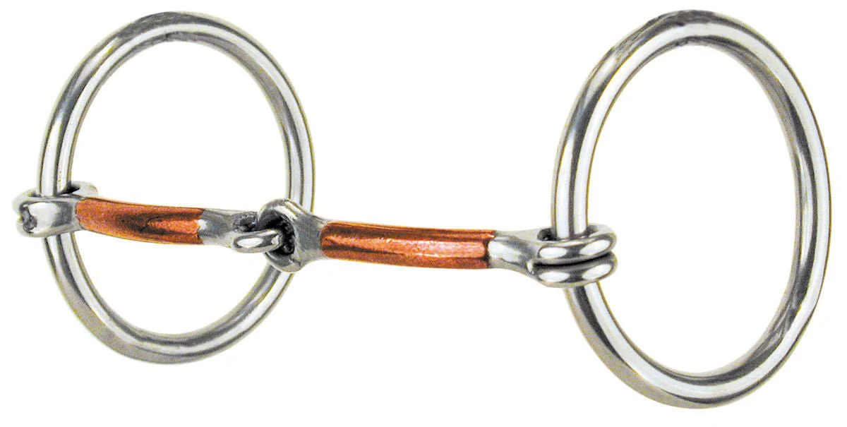 Reinsman Miniature/Pony Copper Mouth O-Ring Snaffle - Buy Pet Shop