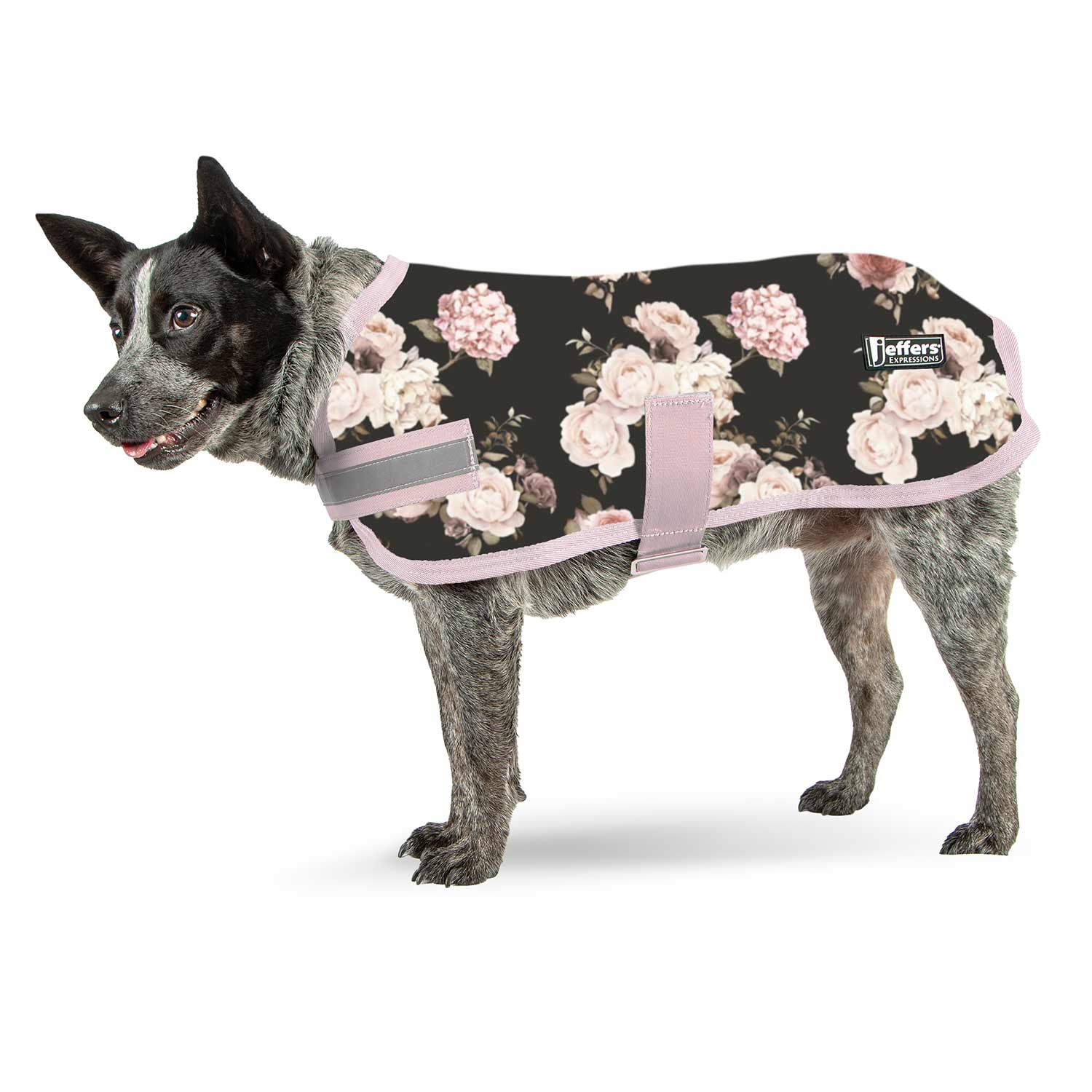 Expression Fleece Dog Coat, Rose Garden - Buy Pet Shop