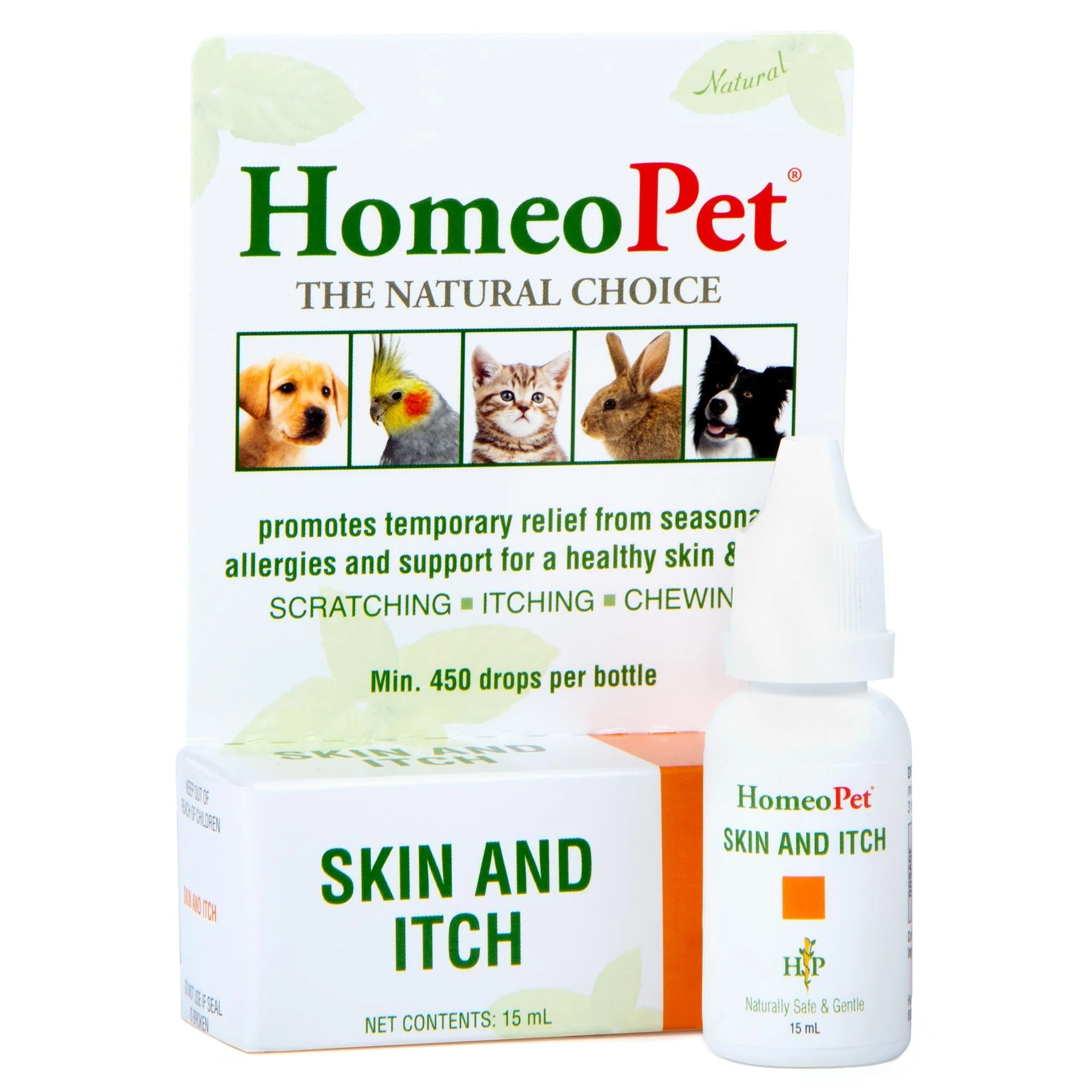 HomeoPet Skin & Itch Relief, 15 mL - Buy Pet Shop