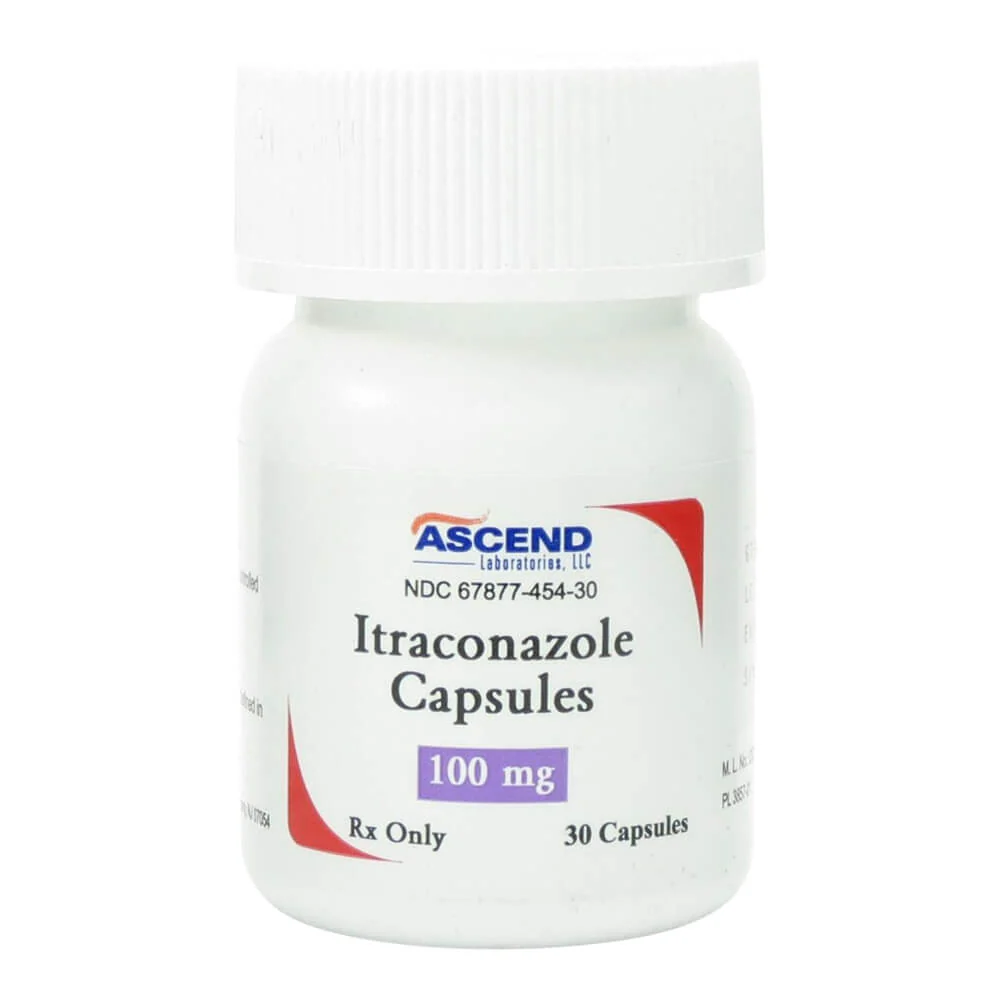 Rx Itraconazole Capsules, 100mg, 30 ct - Buy Pet Shop