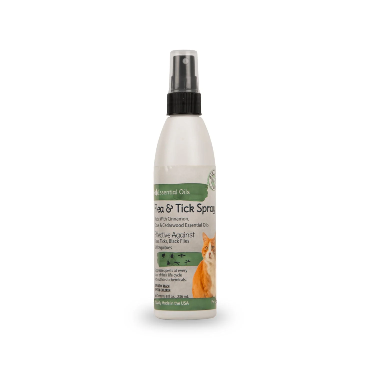 Natural Flea Spray for Cats, 8 oz - Buy Pet Shop