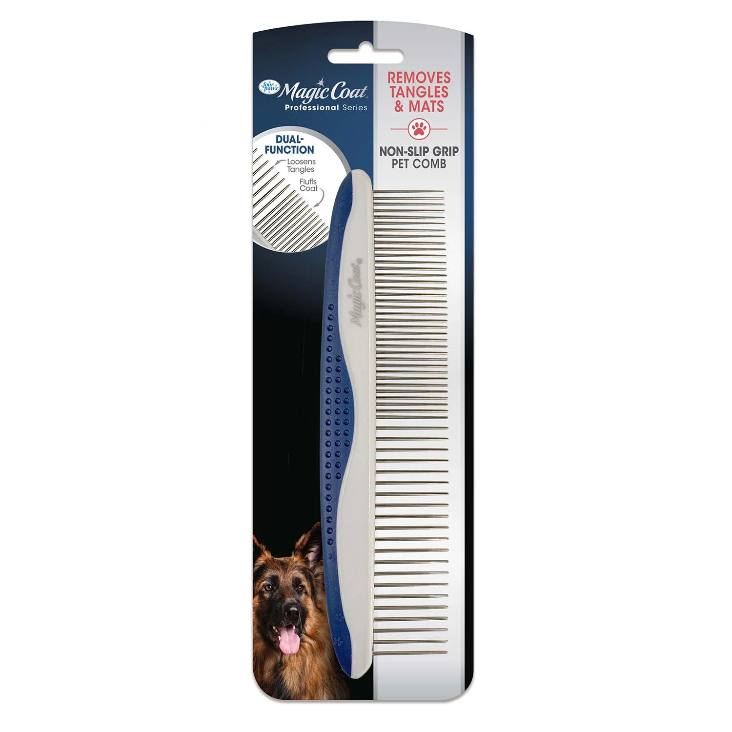 Magic Coat Professional Series Non-Slip Grip Pet Comb - Buy Pet Shop