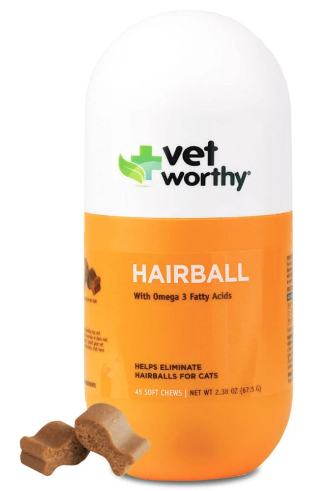 Vet Worthy Hairball Soft Chew Aid for Cats, 45 ct - Buy Pet Shop